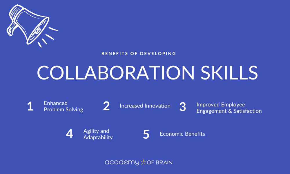 Benefits of developing collaboration skills according to research