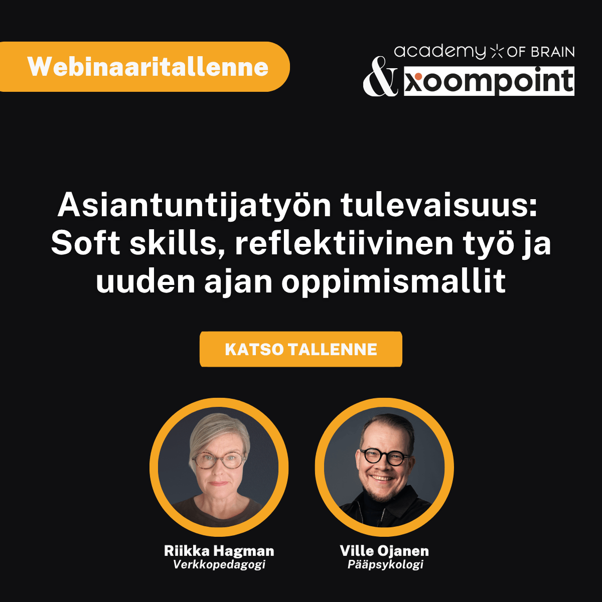 Webinaari Asiantuntijatyön tulevaisuus